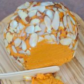 Kick Ace Extra Sharp Raw Vegan Holiday Cheddar Cheese Ball
